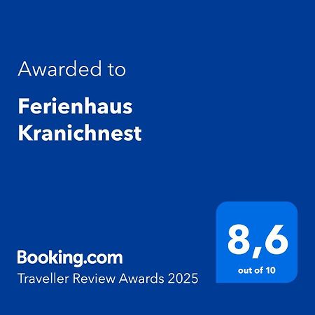 Ferienhaus Kranichnest Barth Exteriör bild